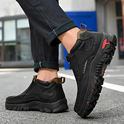 Last Day 50% OFF❤️ Waterproof Non-Slip Ankle Boots for Men – Comfort Orthopedic Outdoor Shoes