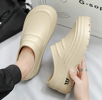 Last day 49% Off❤️ Women's EVA Orthopedic Work Shoes, Comfortable Non-Slip Slip-On, Waterproof Comfort Office Shoes