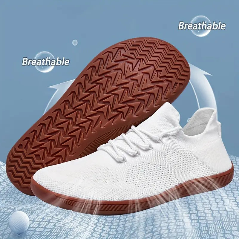 Summer Sale 50%❤️ WideOrthoFit™ Barefoot Slip-on Shoes, Running Walking Sneakers