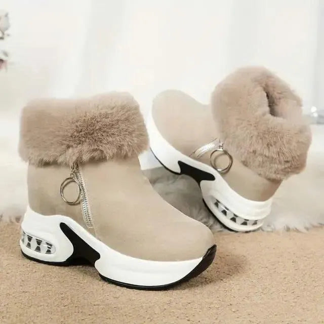 🎄Early Christmas Sale 50%❤️ Women's Warm Orthopedic Platform Boots